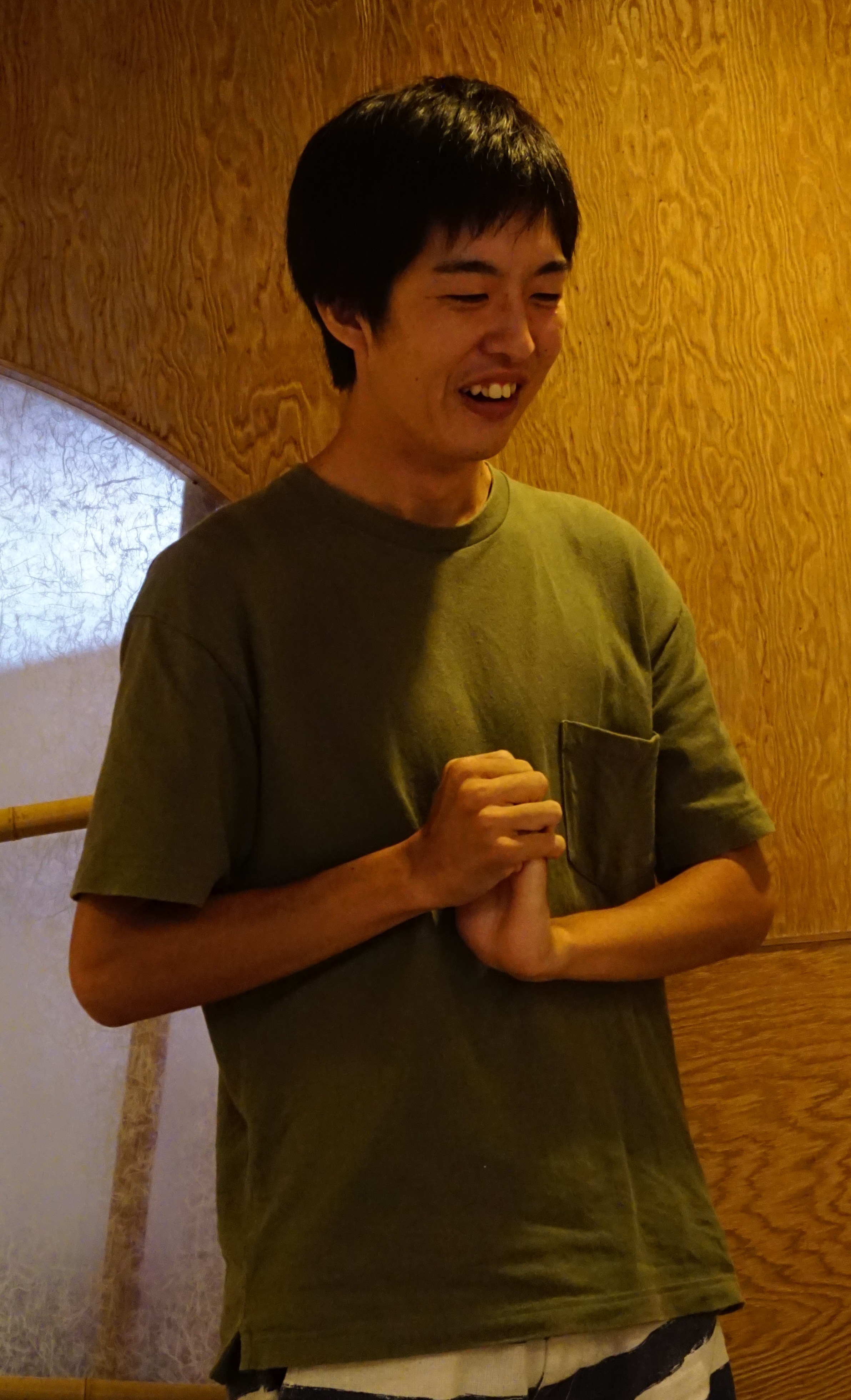 小西君「少し不安ですけど，合格します」