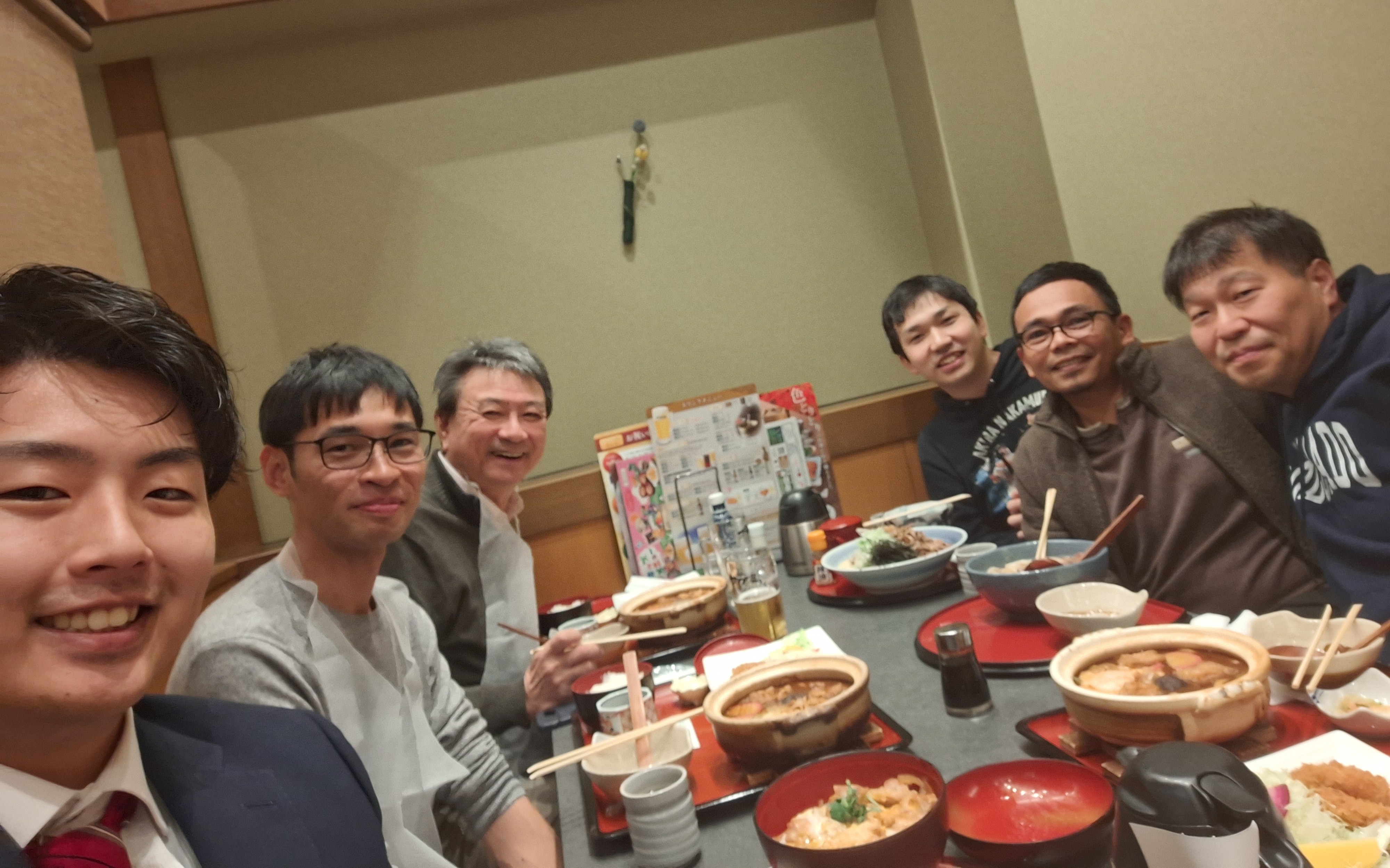 懇親会
